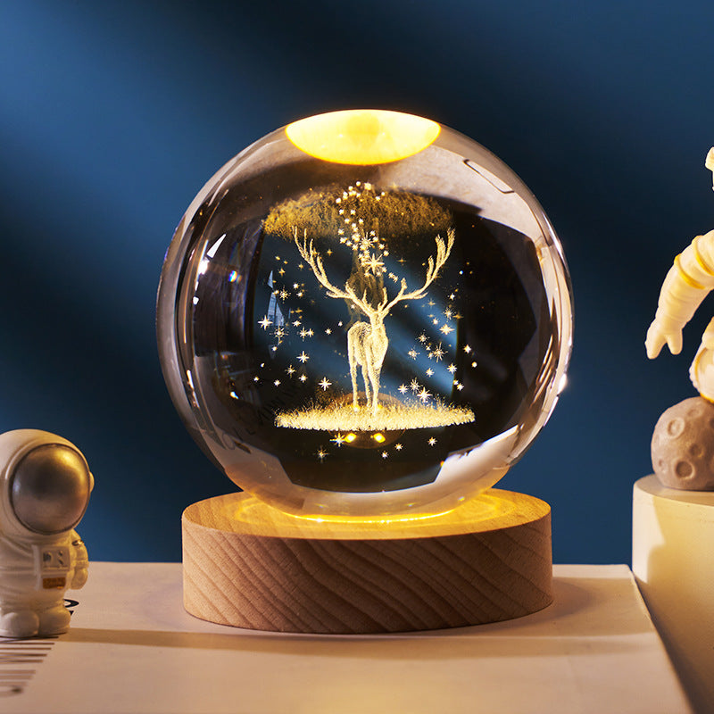ALNEXA Cosmos™ Crystal Ball Night Lamp