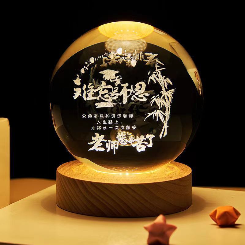 ALNEXA Cosmos™ Crystal Ball Night Lamp