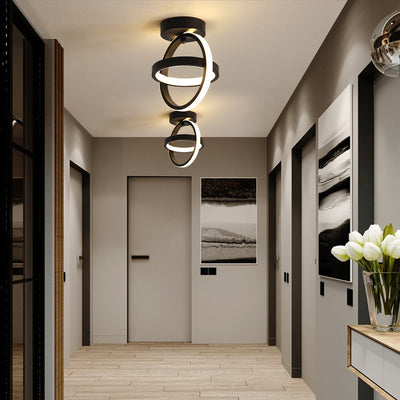 ALNEXA Minimalist LED Ceiling Light – Tricolour 21W Round Fixture