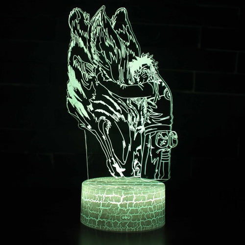 ALNEXA ShonenGlow™ 3D Anime Duo Night Lamp