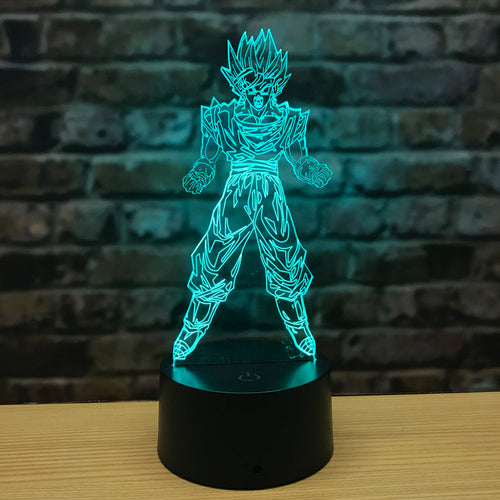 ALNEXA 3D Visual LED Lamp – Acrylic Colour-Changing Night Light