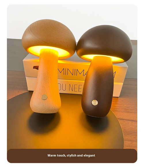 Creative Gift Mushroom Decoration Bedroom Bedside Night Lamp