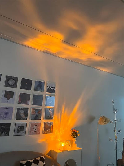 ALNEXA Aurora Wave Cube Lamp – Crystal LED Night Light