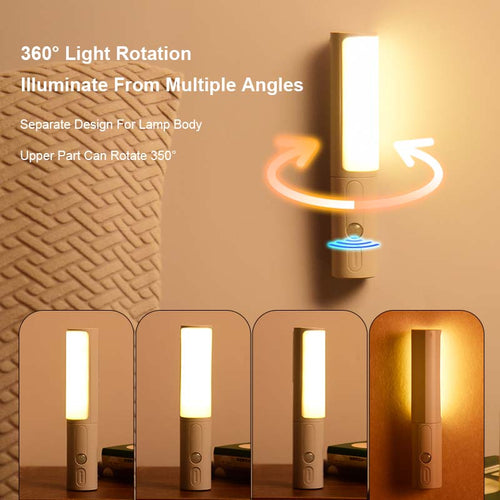 MotionGlow™ Rechargeable LED Motion Sensor Night Light