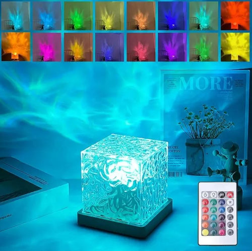 ALNEXA AuroraWave™ Crystal Water Projector Light