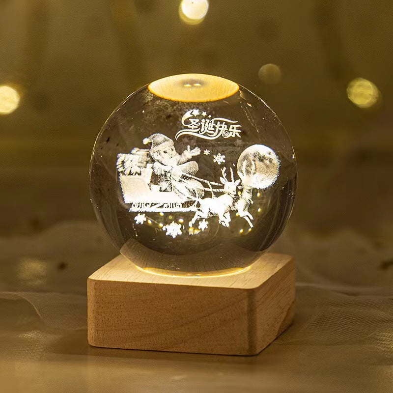 ALNEXA Cosmos™ Crystal Ball Night Lamp