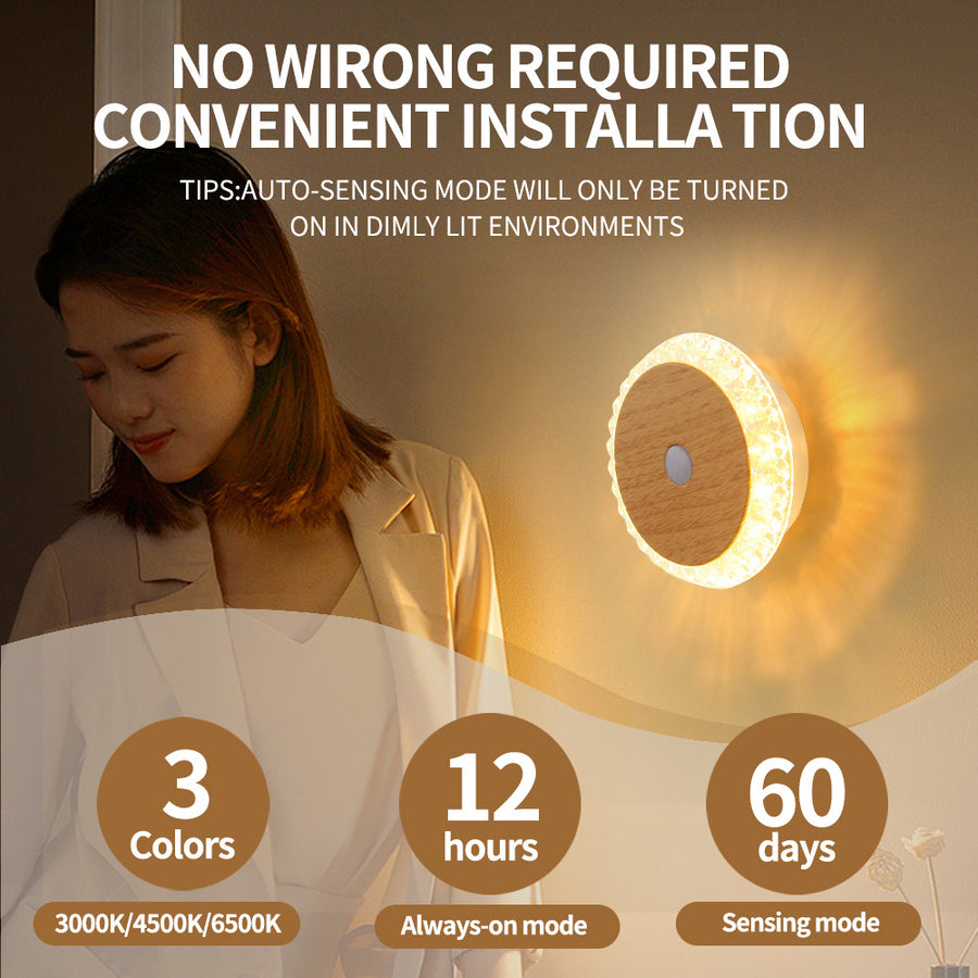 ALNEXA Smart Motion-Sensor Bedside Wall Light