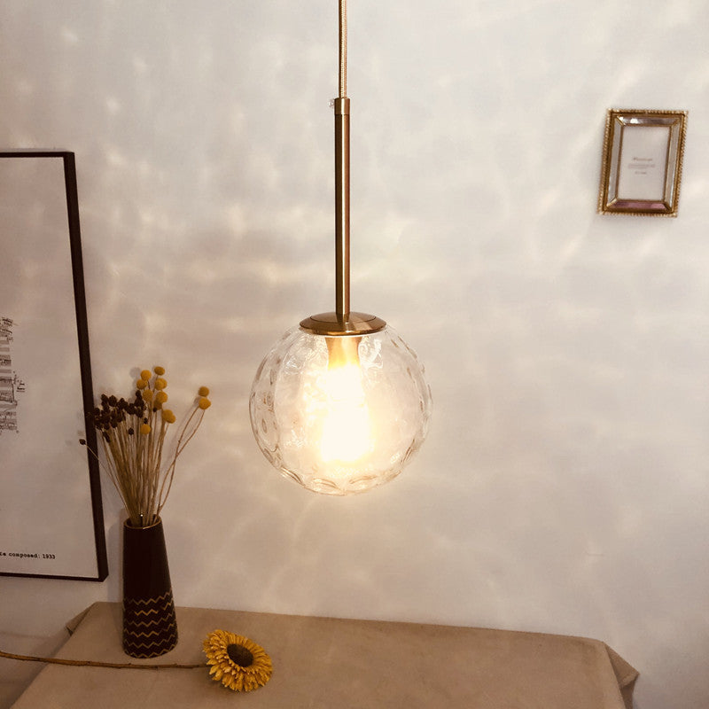ALNEXA Nordic Glass Ball Pendant Light