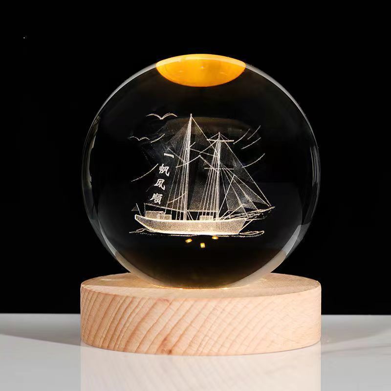 ALNEXA Cosmos™ Crystal Ball Night Lamp