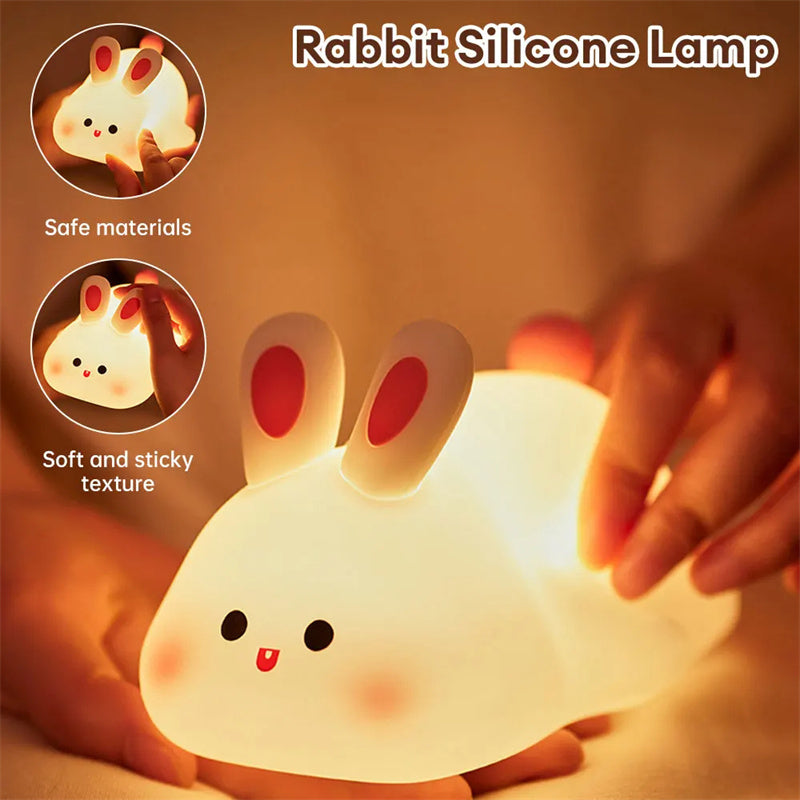 Cute Touch-Sensor Rabbit/Duck Night Light