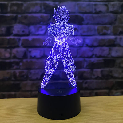 ALNEXA 3D Visual LED Lamp – Acrylic Colour-Changing Night Light
