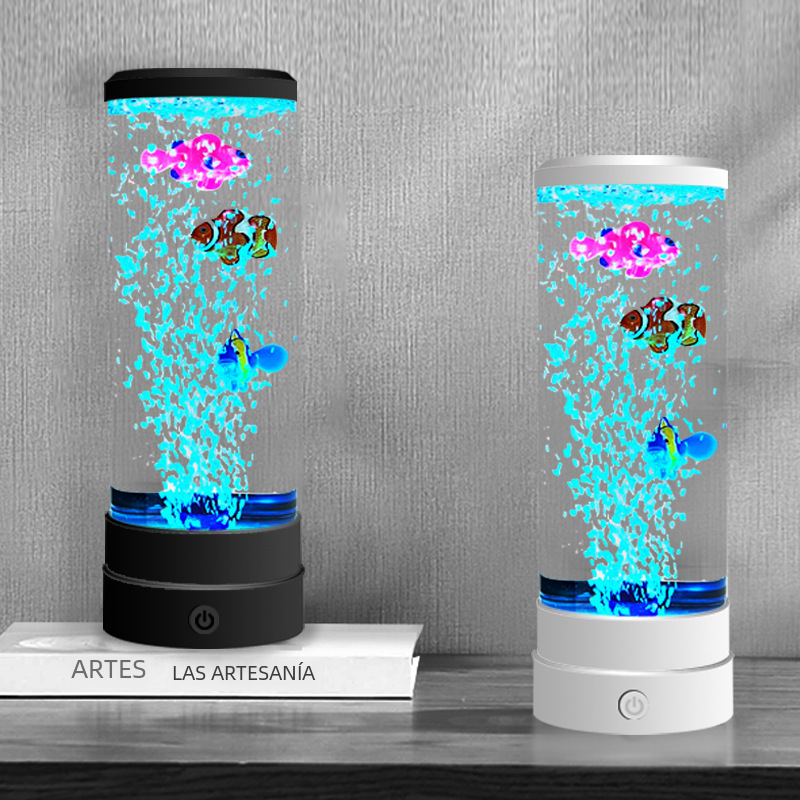 ALNEXA Bubble Fish Night Light