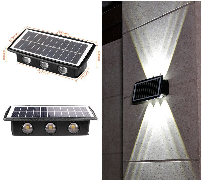 ALNEXA Solar Outdoor Wall Light Waterproof