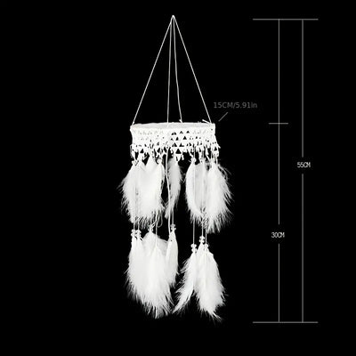 ALNEXA Dream Catcher LED Night Light – Hanging Wall Ornament