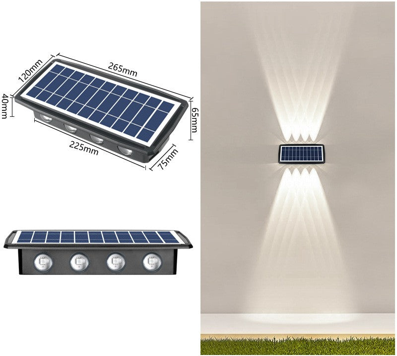 ALNEXA Solar Outdoor Wall Lights Waterproofing