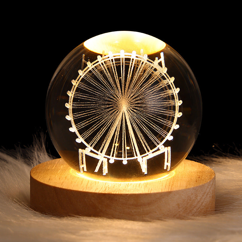 ALNEXA Cosmos™ Crystal Ball Night Lamp