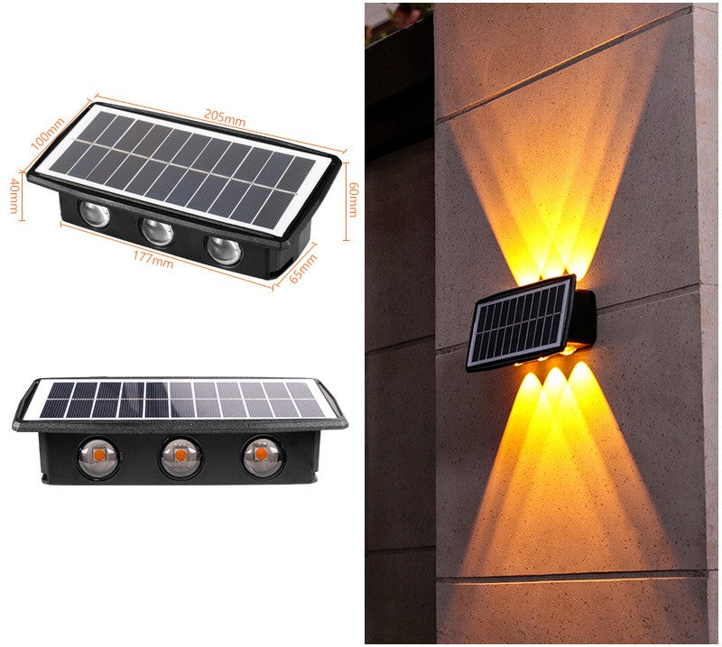 ALNEXA Solar Outdoor Wall Light Waterproof