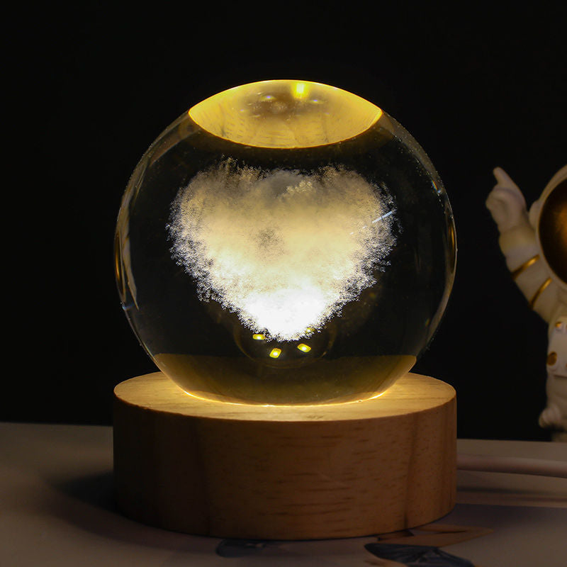 ALNEXA Cosmos™ Crystal Ball Night Lamp