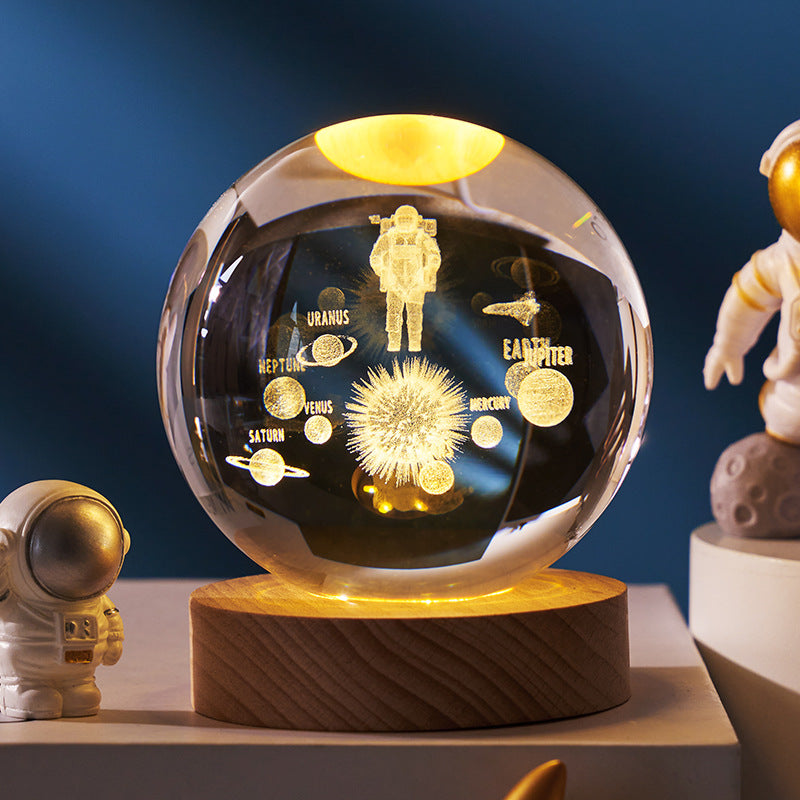 ALNEXA Cosmos™ Crystal Ball Night Lamp