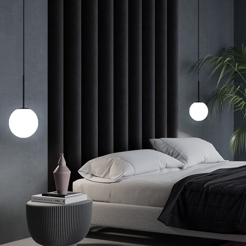 ALNEXA Nordic Glass Ball Pendant Light