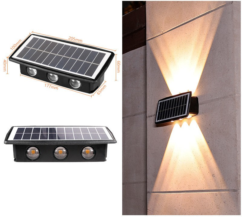 ALNEXA Solar Outdoor Wall Light Waterproof