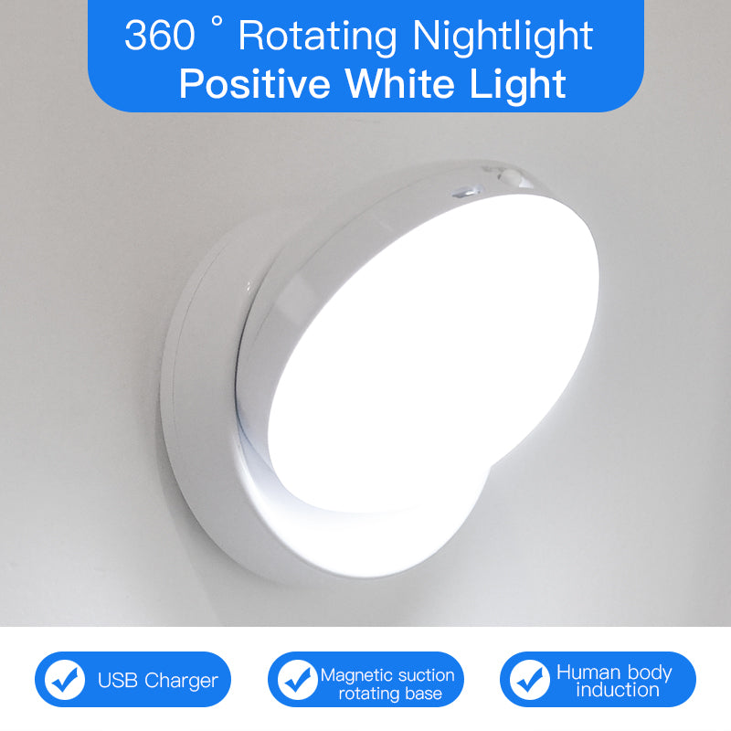 ALNEXA MotionGlow™Rotating Human Body Sensor Light