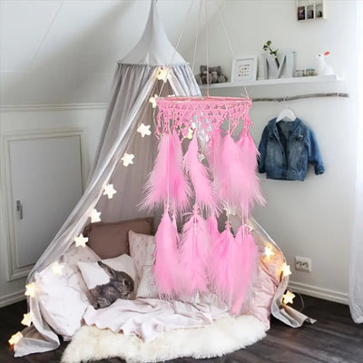 ALNEXA Dream Catcher LED Night Light – Hanging Wall Ornament