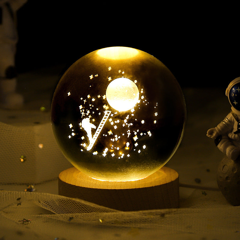 ALNEXA Cosmos™ Crystal Ball Night Lamp