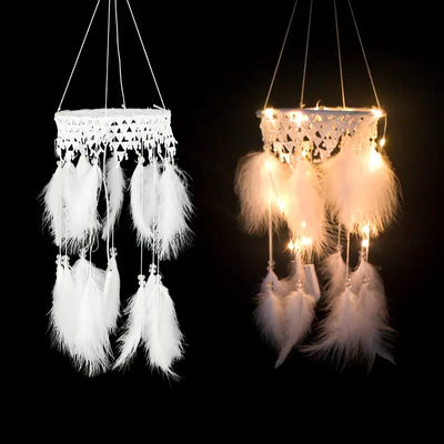ALNEXA Dream Catcher LED Night Light – Hanging Wall Ornament